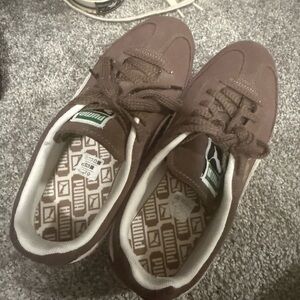 Puma Arizona SD Brown Suede Sneaker